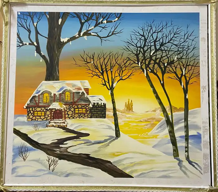 لوحات مناضر طبيعية (رسم يدوي) 1