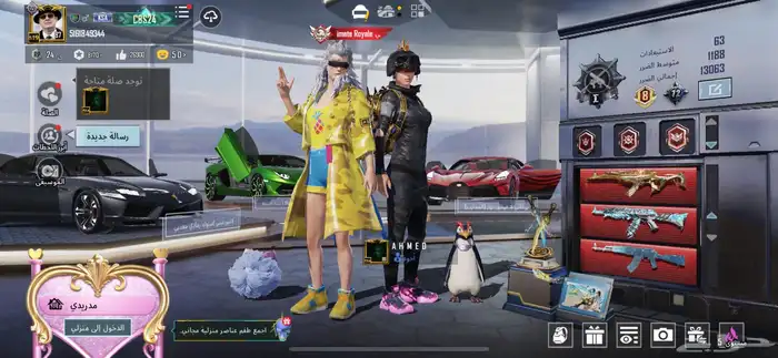 حساب ببجي 3
