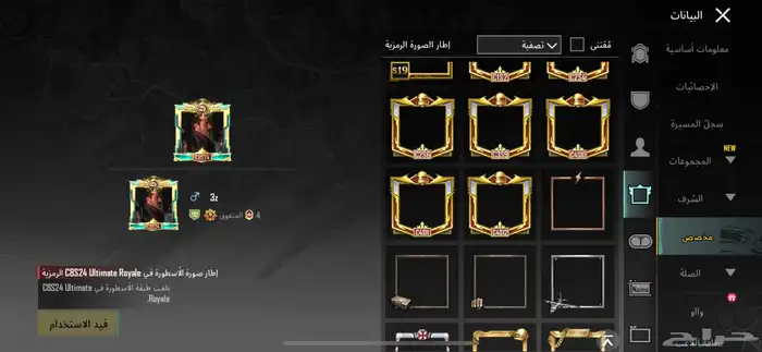 حساب ببجي 6