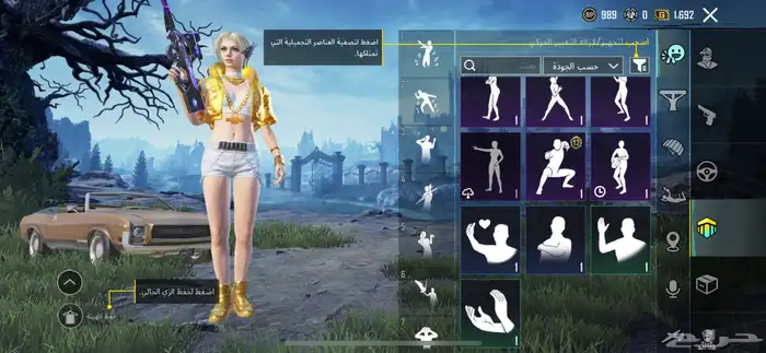 حساب ببجي 12