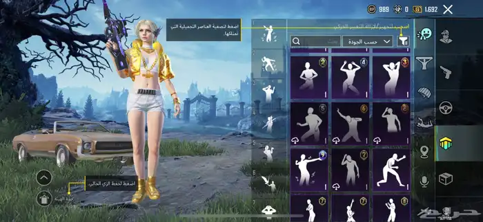 حساب ببجي 8