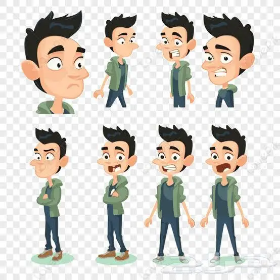 تصميم شخصيات انمي 2d 1