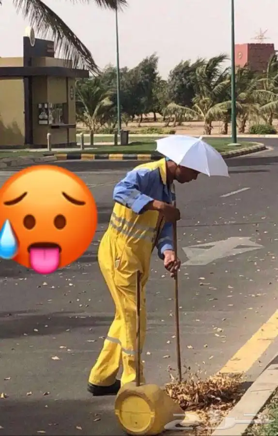 مظلة رأس للعمال توقي من حرارة الشمس للتوزيع الخيري والصدقات 2