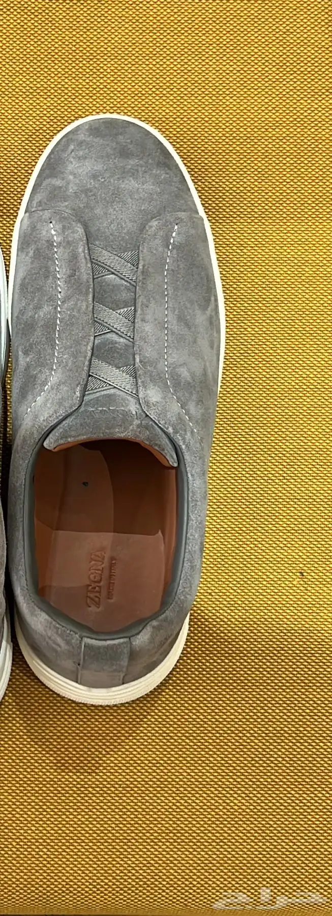 جزمة زينيا شامواه Zegna Suede 2