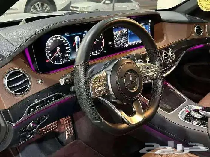 للبيع مرسيدس 2019 S450 عداد قليل مخزززنه كت ( AMG) 38