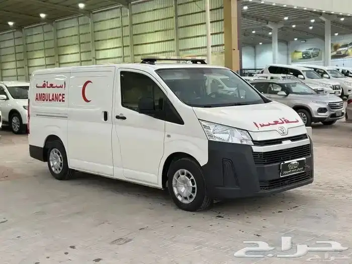 تويوتا باص مجهز اسعاف مخزن 2019 2