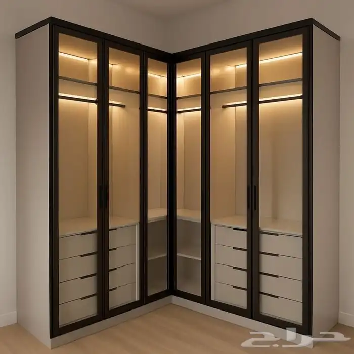 تفصيل دواليب غرف نوم مودرن 1