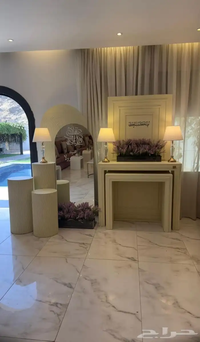 تنسيق كوش ومداخل ومواليد وتخرج بأسعار مميزة 13