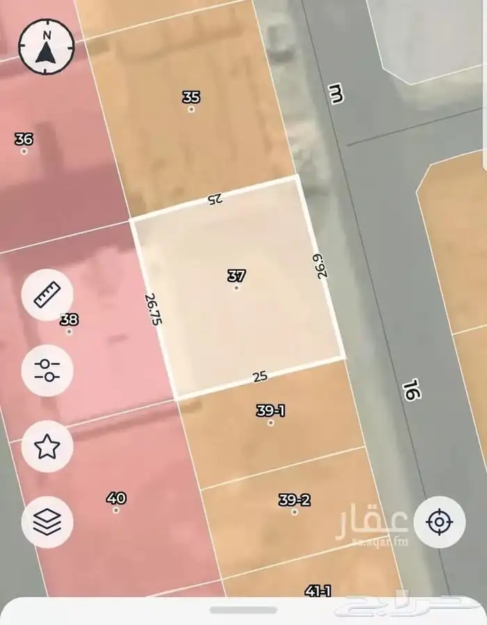 ارض مستوية للبيع ببيداء السلام 0
