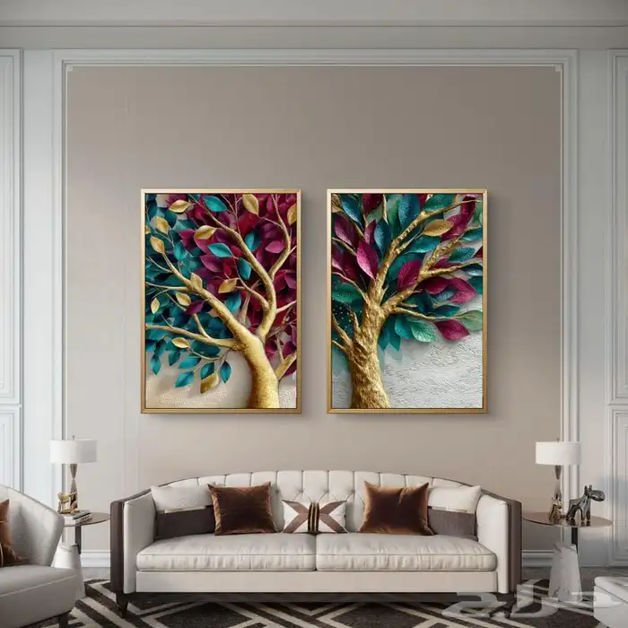 لوحات جدارية لوحات فنية 50