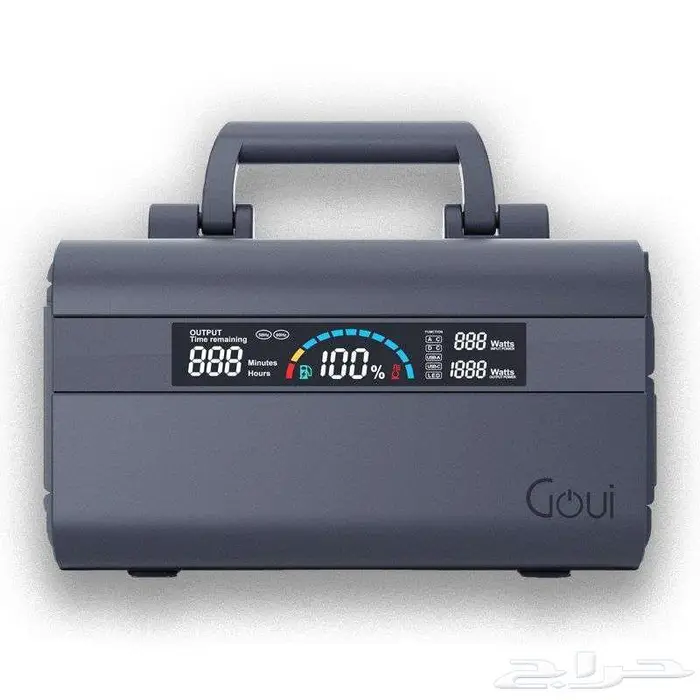(جديد)مولد كهرباء محمول محطة طاقة - Goui Power Station 600W 6