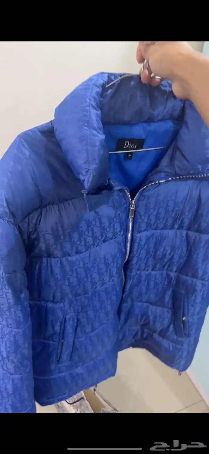 جاكيت Dior هاي كوالتي مقاسL لون ازرق 1