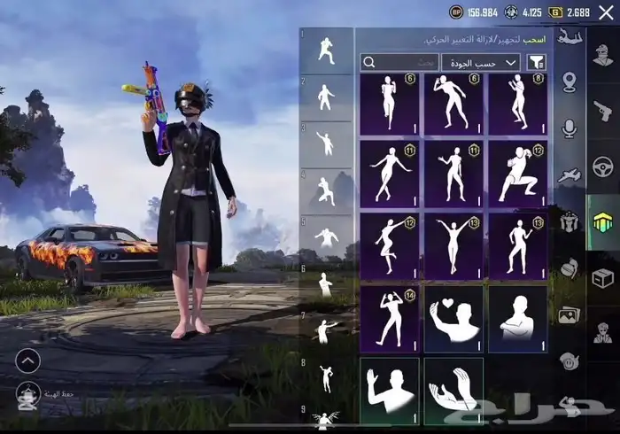 حساب ببجي 46