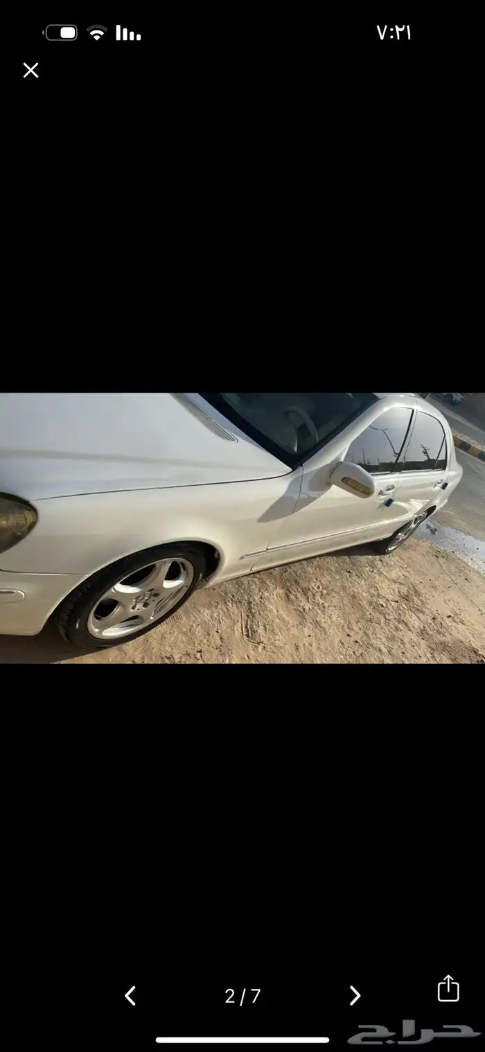 اسلام وعليكم اعرض لكم مرسدس مديل 2004 مفحوص حفر الباطن 9
