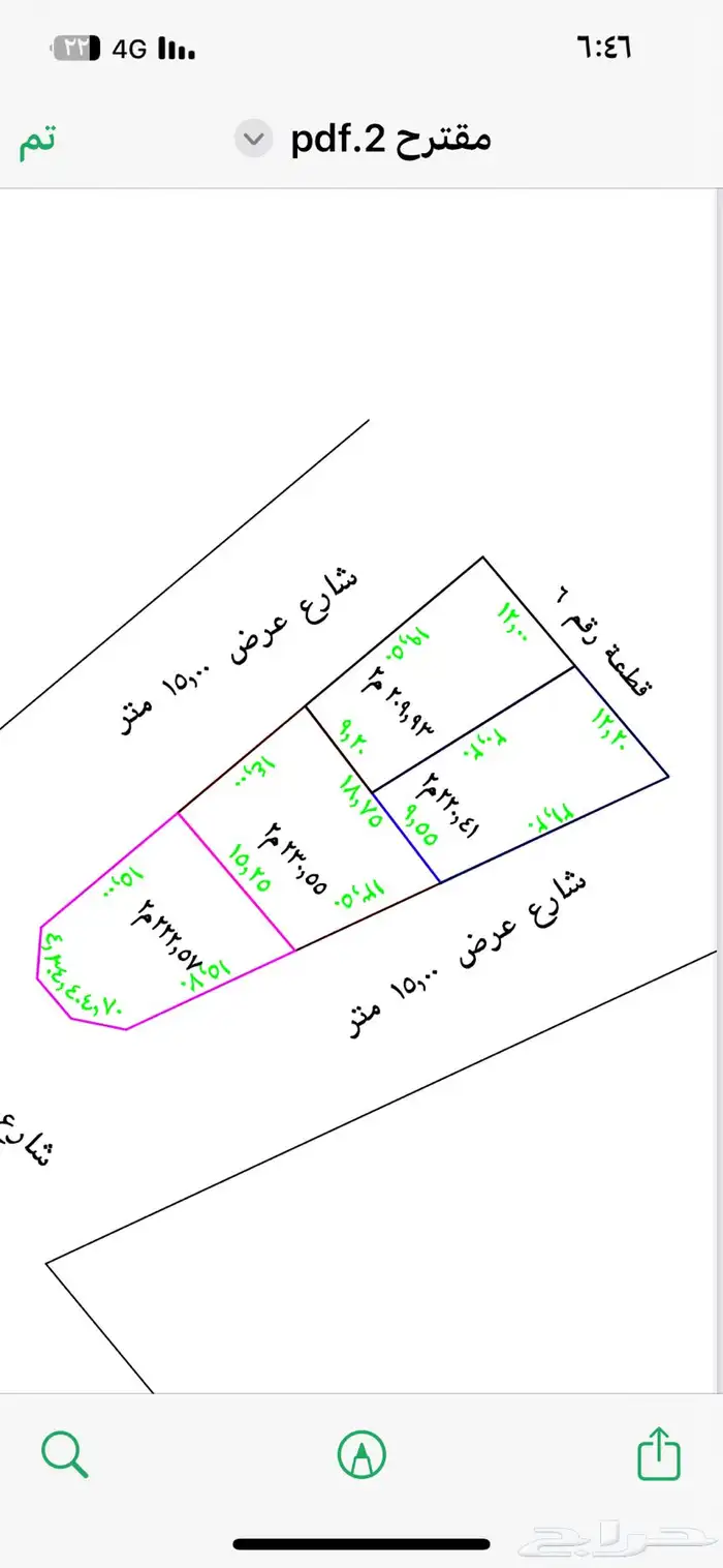دور وشقة للإيجار خلف كبري المائة طويق 2