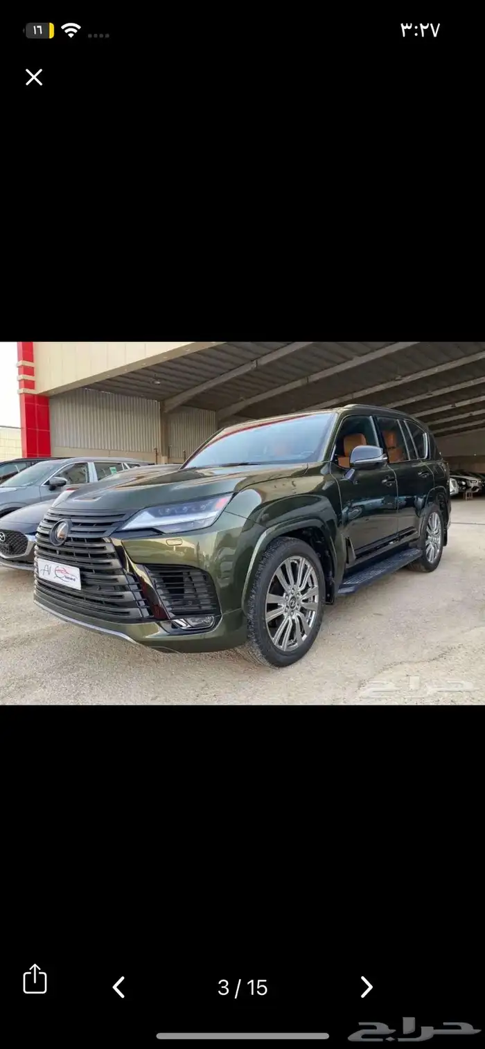 مطلوب جيب لكزس2022 الى 2025 vip اي 0