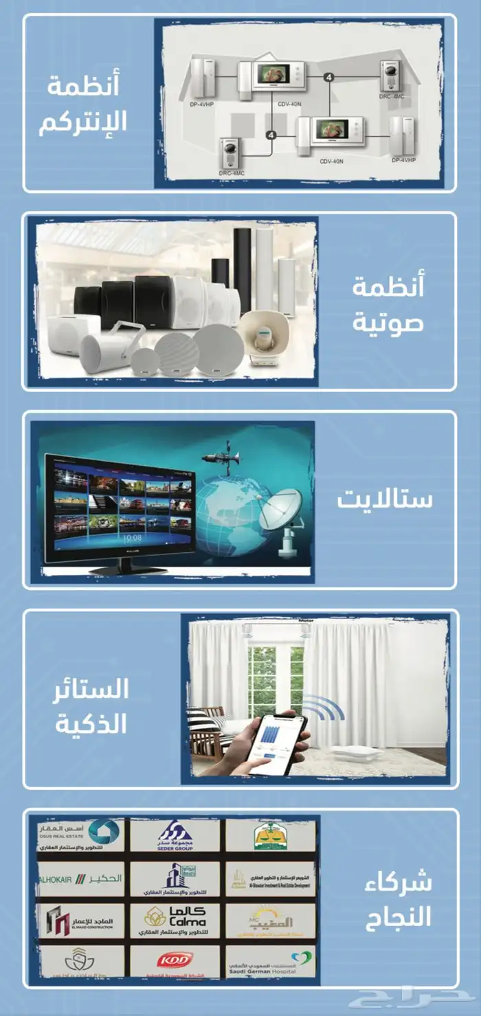 كاميرات مراقبه وانظمه ذكيه 1