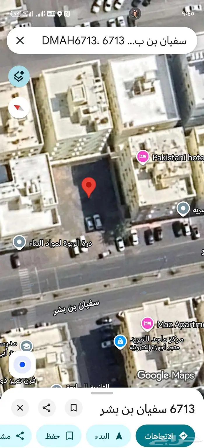 ارض خلف دوار الملك عبدالعزيز العريض 1