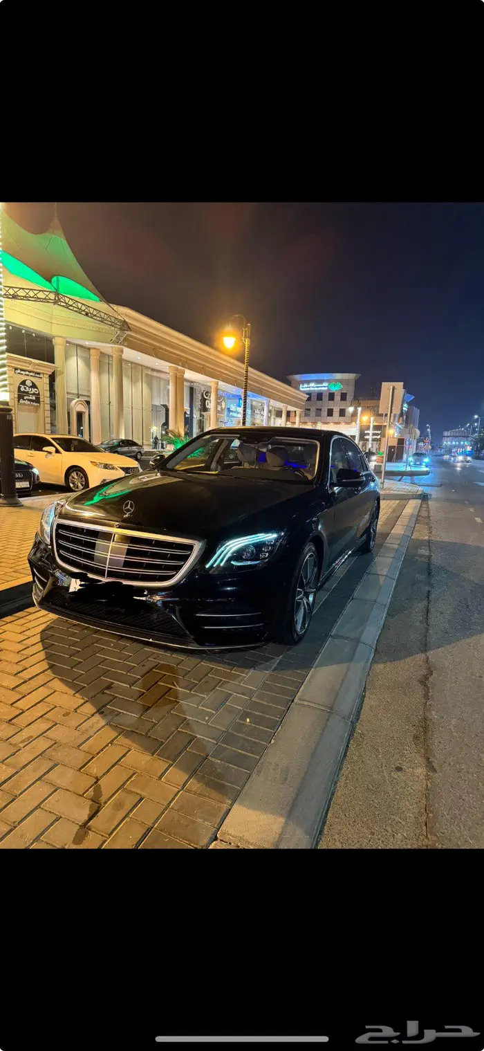 مرسيدس يخت S450 2018 جفالي اسود 4