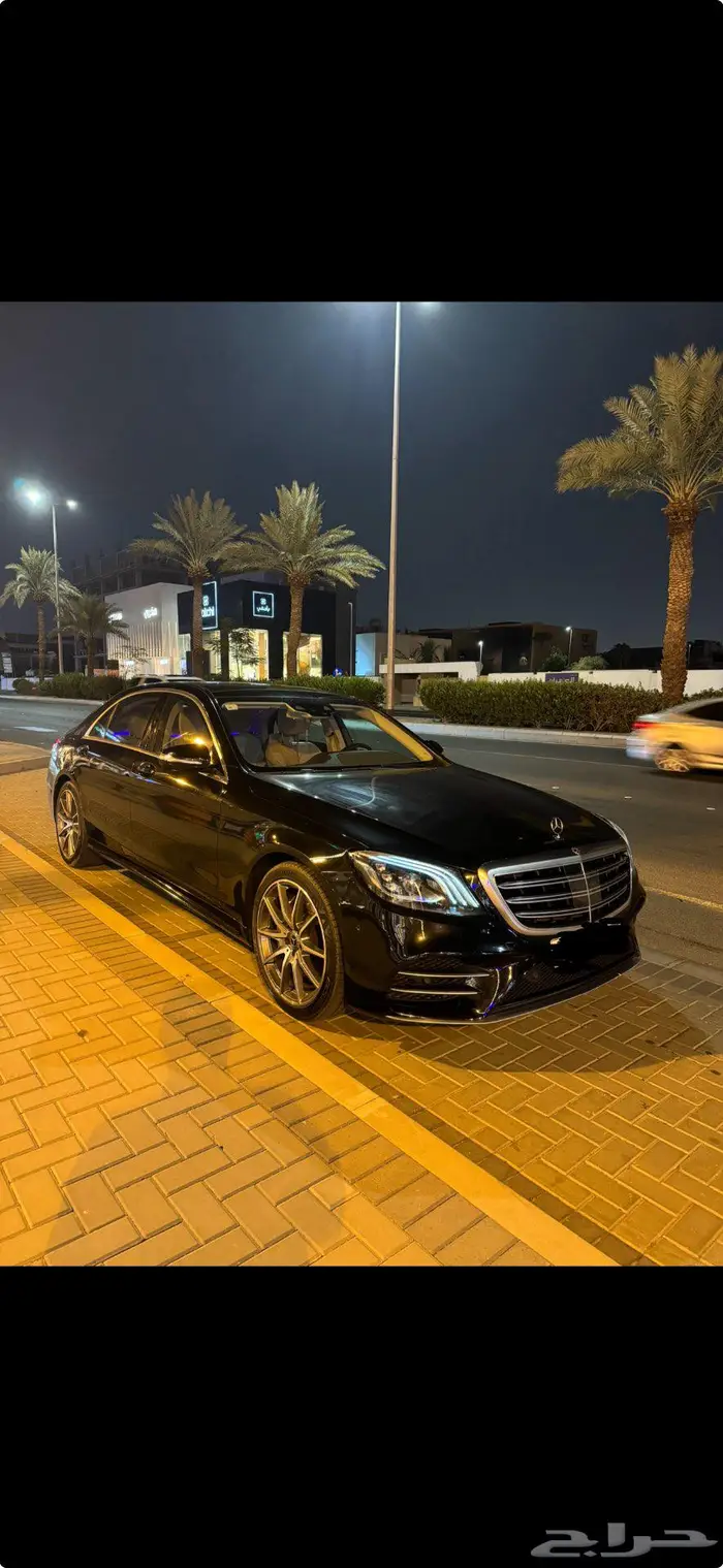 مرسيدس يخت S450 2018 جفالي اسود 1