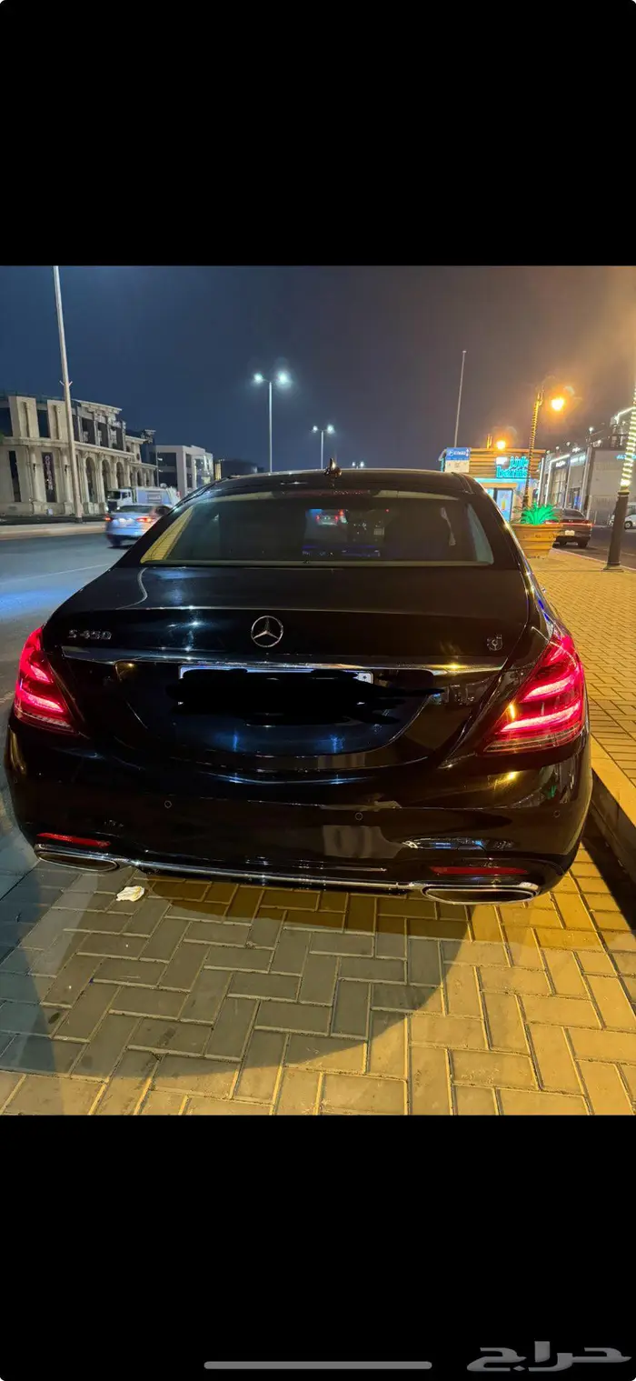 مرسيدس يخت S450 2018 جفالي اسود 3