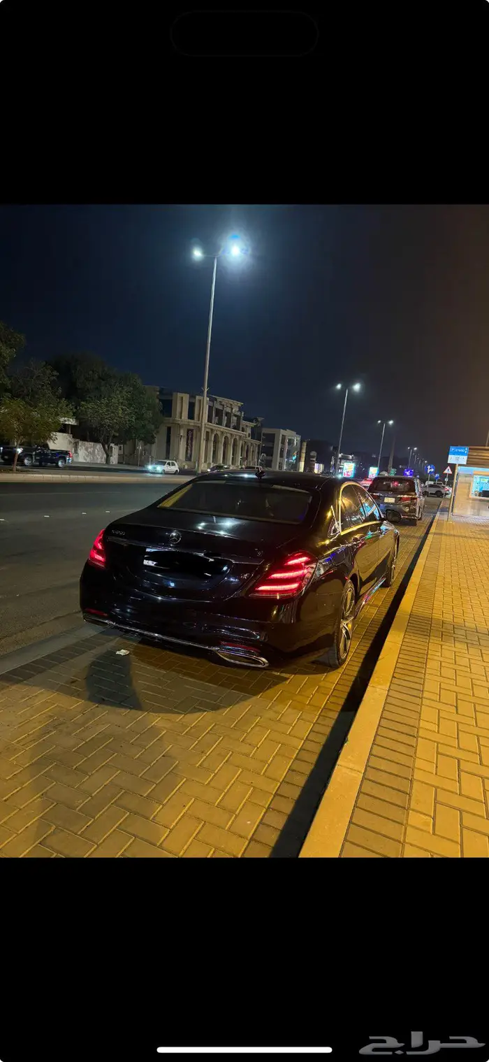 مرسيدس يخت S450 2018 جفالي اسود 2