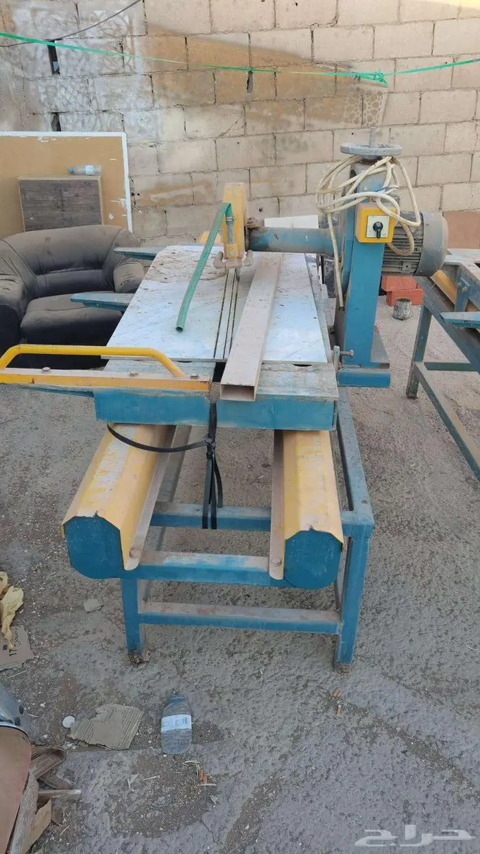 مناشير قص رخام وسرميك وحجر منشار مغاسل وطاولات ومجلى ودرج 1