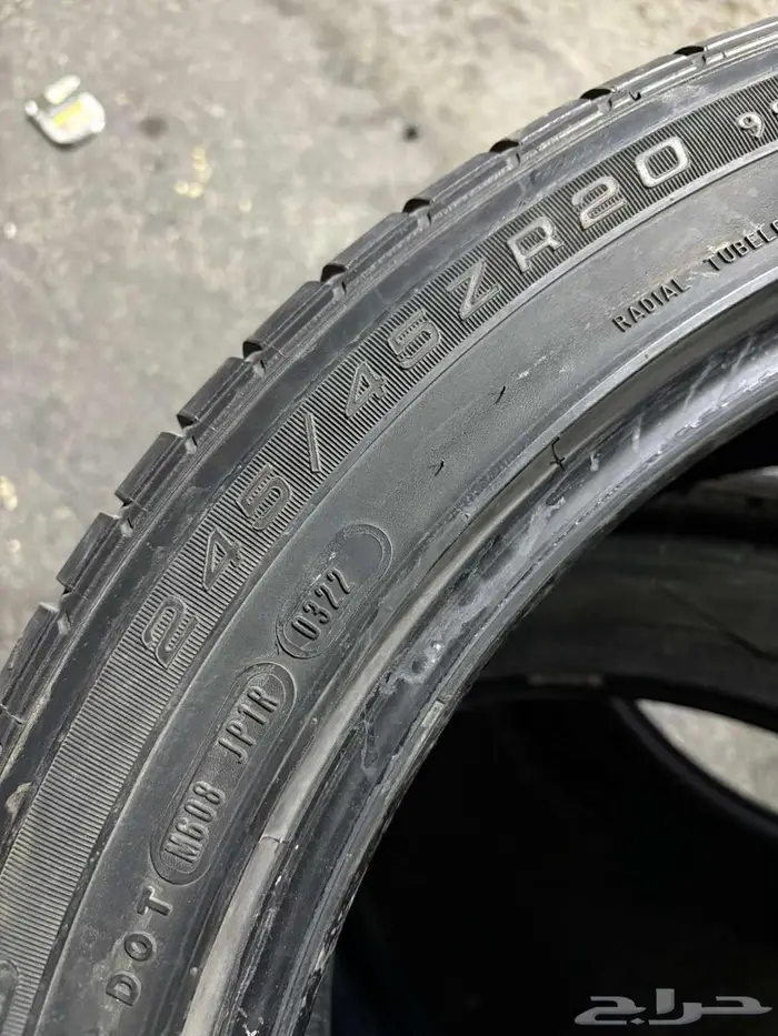كفرات غودير 245 45 20 دوج تشارجر 4