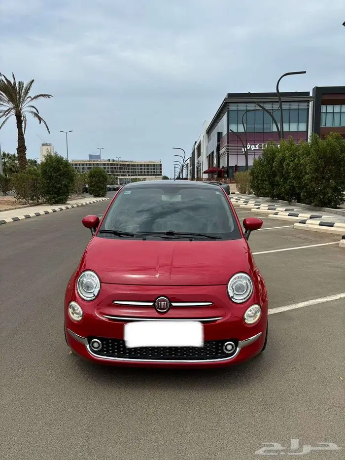 فيات 500 احمر موديل 2019 للبيع 4