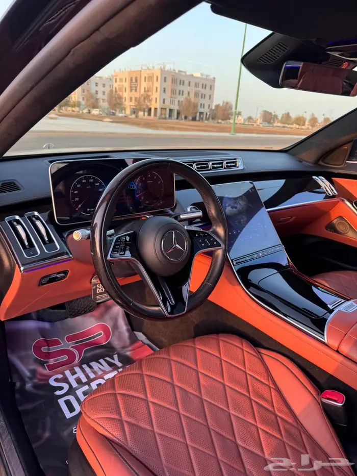 مرسيدس S580 2021 نظيفة جدا 15