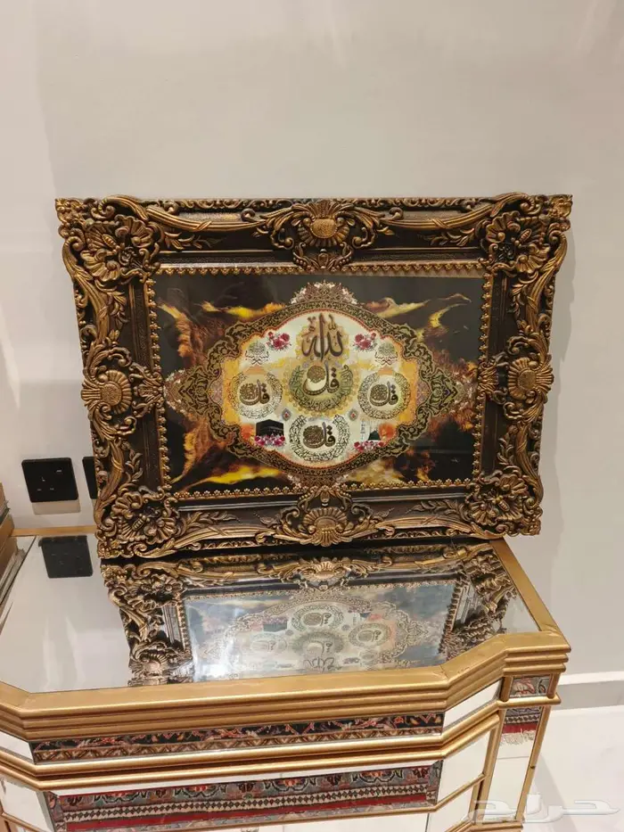 للبيع تحفة كلاسيك راقية وفخمة بايات القران ومرايا حمام 2