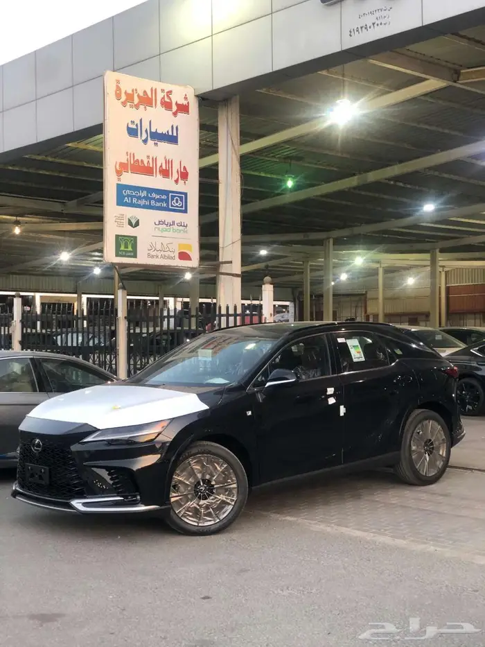 لكزس RX 350 FF 2025 اسبورت سعودي أسود داخل أحمر 0