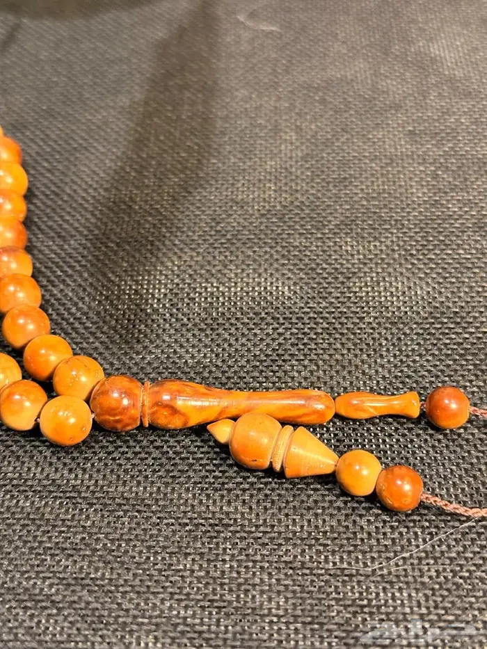 مسبحة كوك خشب طبيعي فاخر عدد 33 خرز 2