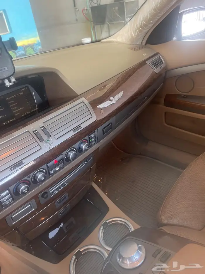 بي ام دبليو 745 LI صبغ الوكاله داخلية الوكاله 6