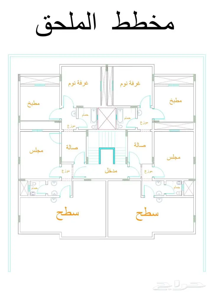 رسم مخططات معماري كهرباء سباكة 3