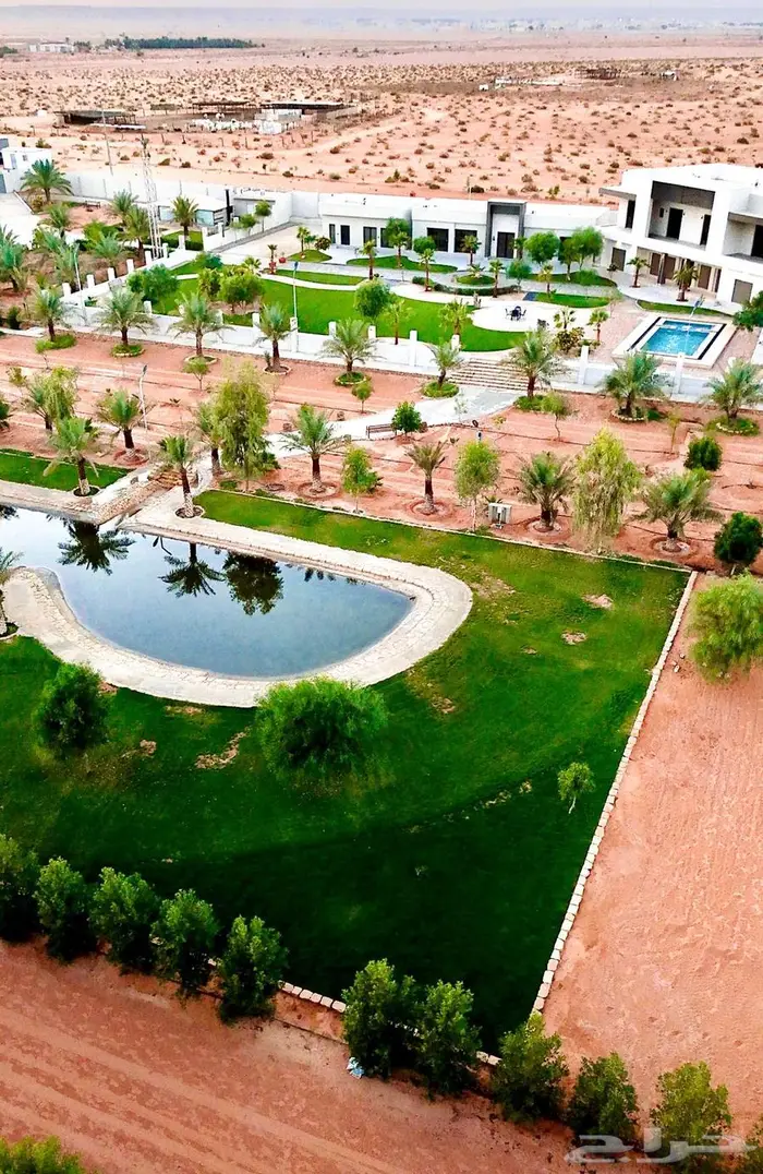 مزرعة للبيع تقع جنوب ثرمدا ب2كيلو مساحتها 52601 متر مربع 0