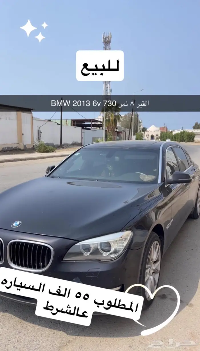 بي ام دبليو 730 8 نمر موديل2013 6
