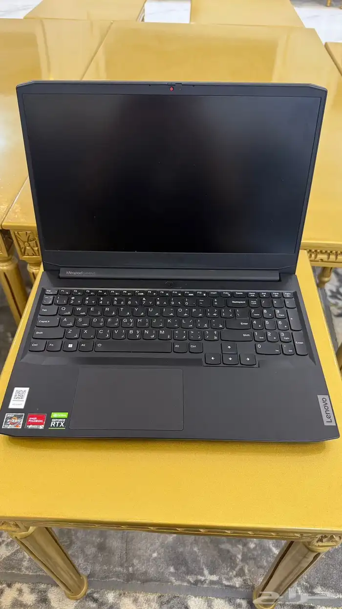 لابتوب Lenovo Ideapad gaming 3 بمعالج Ryzen 7 وكرت 3050 RTX 2