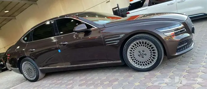 جينسس 2021 مستورد بنزين 4 كاميرات بروجيكتور تحريك عن بعد. 7