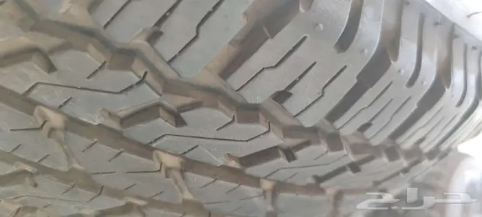 طقم كفرات برجستون 245 75 17 تاريخ 24 شبه جديدة 4