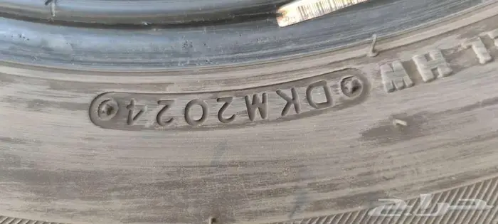 طقم كفرات برجستون 245 75 17 تاريخ 24 شبه جديدة 9