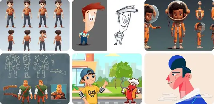 تصميم شخصيات انمي 2d 0