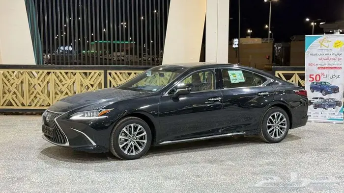 لكزس ES 350 CA 2025 لون الاسود 0