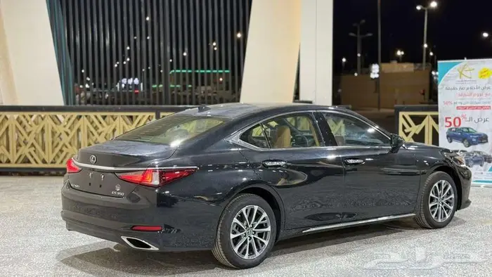 لكزس ES 350 CA 2025 لون الاسود 1