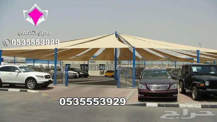 أشكال مظلات الشد الانشائي تصنيع - توريد - تركيب 26