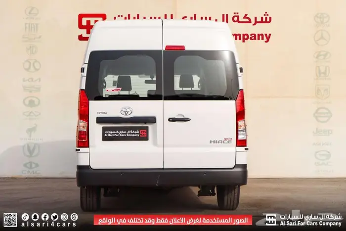 تويوتا فان بضاعة ديزل أوتوماتيك باب مفصلي للشنطة 2025 7