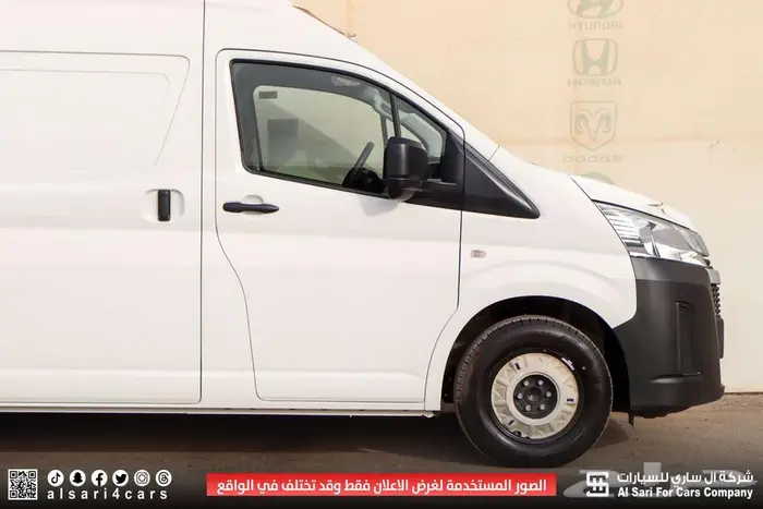 تويوتا فان بضاعة ديزل أوتوماتيك باب مفصلي للشنطة 2025 6