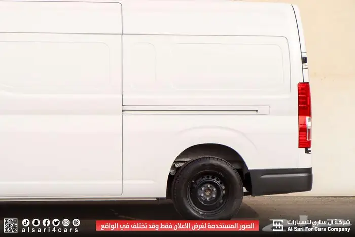 تويوتا فان بضاعة ديزل أوتوماتيك باب مفصلي للشنطة 2025 2