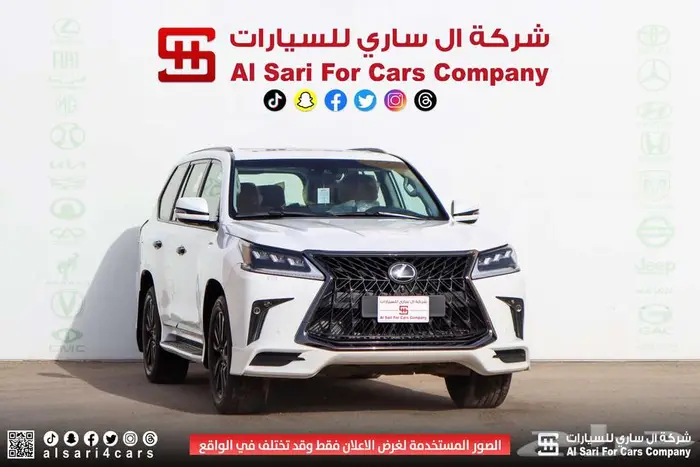 لكزس LX570 بلاك اديشن 2020 9