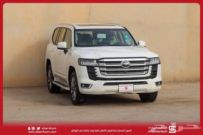 تويوتا لاند كروزر GXR L5 2024 اقساط بنوك وشركات 2
